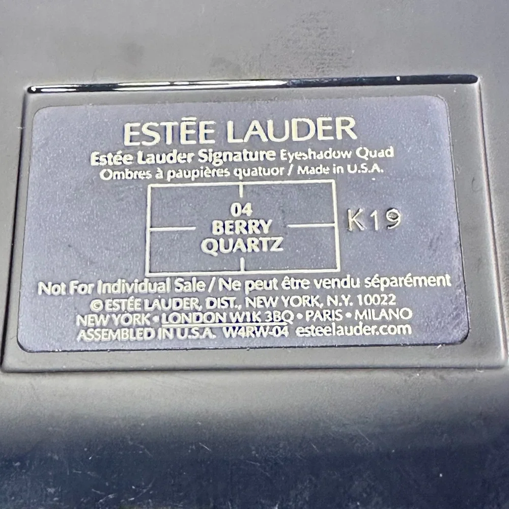Estée Lauder Eyeshadow‎ Quad 04 Berry Quartz Multi New Signature